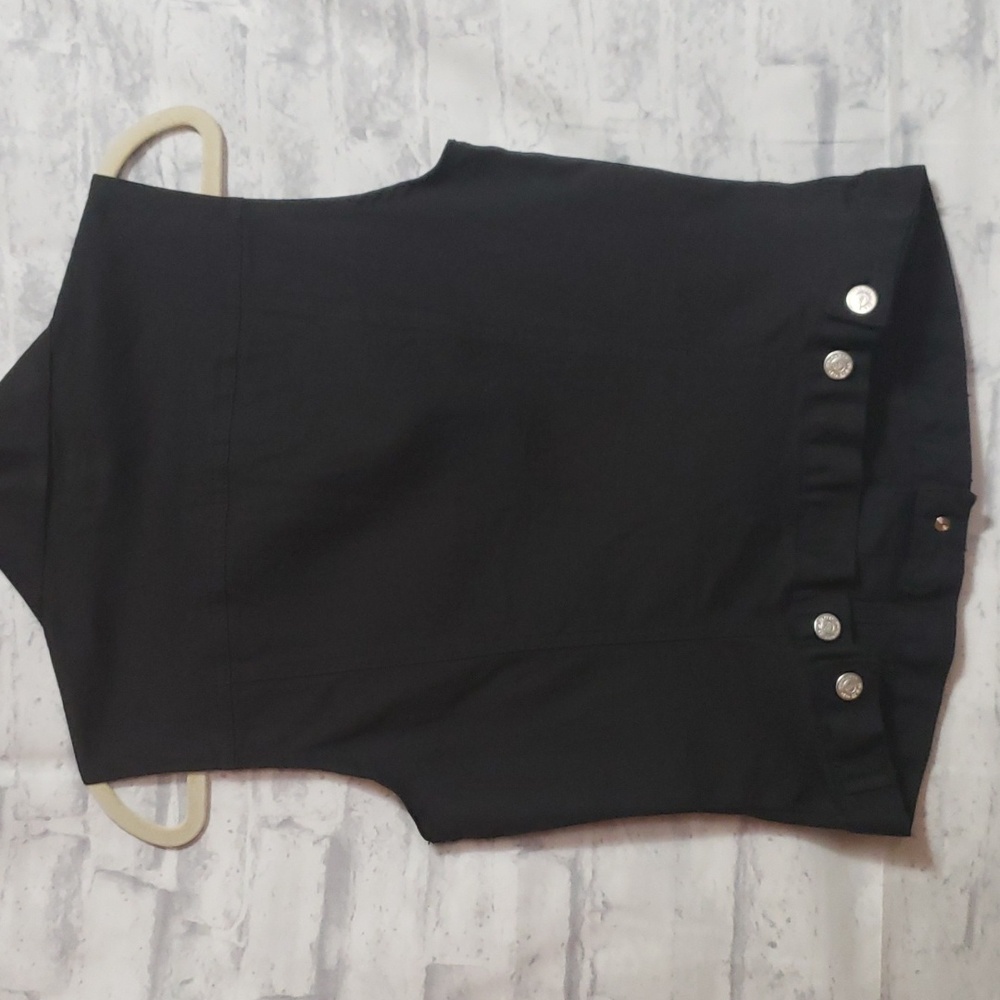 Black Denim Vest - M - Picture 4 of 7